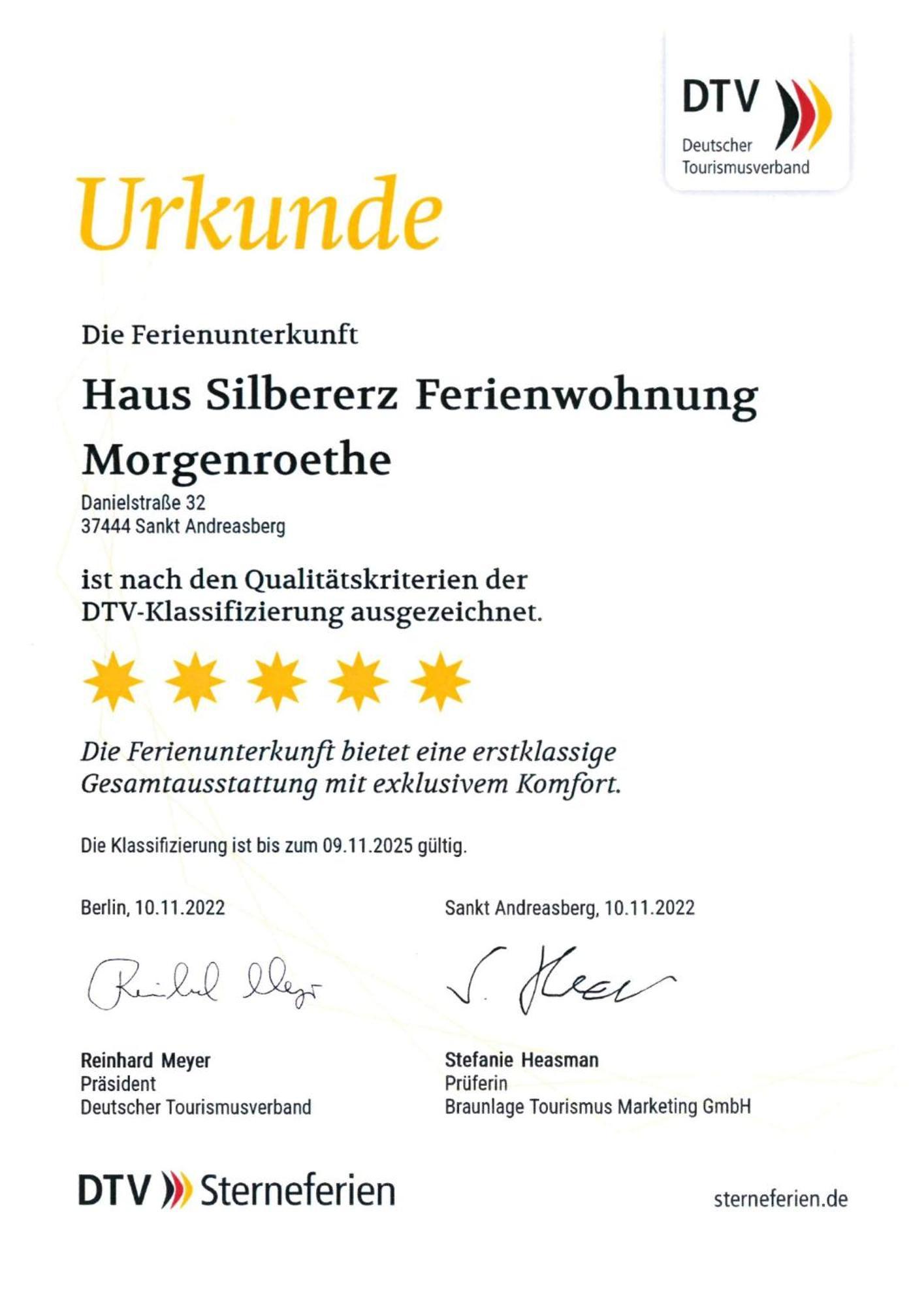 Morgenroethe 5 Sterne Ferienwohnung Sankt Andreasberg Dış mekan fotoğraf